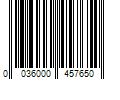 Barcode Image for UPC code 0036000457650