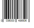 Barcode Image for UPC code 0036000486506