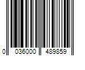 Barcode Image for UPC code 0036000489859