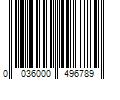 Barcode Image for UPC code 0036000496789