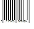 Barcode Image for UPC code 0036000509830