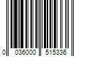 Barcode Image for UPC code 0036000515336