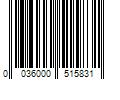 Barcode Image for UPC code 0036000515831