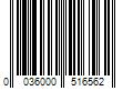 Barcode Image for UPC code 0036000516562