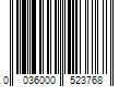 Barcode Image for UPC code 0036000523768