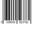 Barcode Image for UPC code 0036000523782