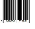 Barcode Image for UPC code 0036000523881