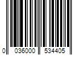 Barcode Image for UPC code 0036000534405