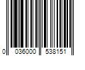 Barcode Image for UPC code 0036000538151