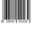 Barcode Image for UPC code 0036000540239