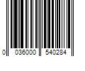 Barcode Image for UPC code 0036000540284