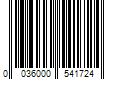 Barcode Image for UPC code 0036000541724