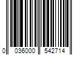 Barcode Image for UPC code 0036000542714