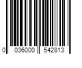 Barcode Image for UPC code 0036000542813