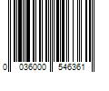 Barcode Image for UPC code 0036000546361