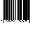 Barcode Image for UPC code 0036000546422