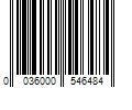 Barcode Image for UPC code 0036000546484