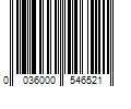 Barcode Image for UPC code 0036000546521