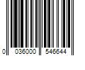 Barcode Image for UPC code 0036000546644