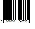 Barcode Image for UPC code 0036000546712