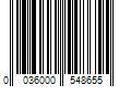 Barcode Image for UPC code 0036000548655