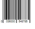 Barcode Image for UPC code 0036000548785