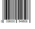 Barcode Image for UPC code 0036000549508