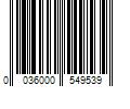 Barcode Image for UPC code 0036000549539