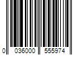 Barcode Image for UPC code 0036000555974