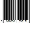 Barcode Image for UPC code 0036000557121