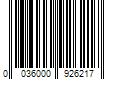 Barcode Image for UPC code 0036000926217