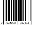 Barcode Image for UPC code 0036000982473