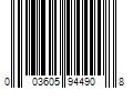 Barcode Image for UPC code 003605944908