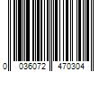 Barcode Image for UPC code 0036072470304