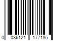 Barcode Image for UPC code 0036121177185