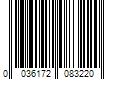 Barcode Image for UPC code 0036172083220