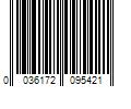 Barcode Image for UPC code 0036172095421