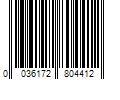 Barcode Image for UPC code 0036172804412