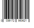 Barcode Image for UPC code 0036172950621