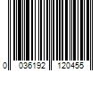 Barcode Image for UPC code 0036192120455