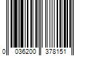 Barcode Image for UPC code 0036200378151