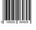 Barcode Image for UPC code 0036282064805