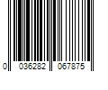 Barcode Image for UPC code 0036282067875