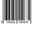 Barcode Image for UPC code 0036282554634