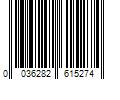 Barcode Image for UPC code 0036282615274