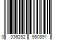 Barcode Image for UPC code 0036282980891