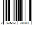 Barcode Image for UPC code 0036282981881