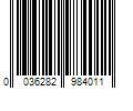 Barcode Image for UPC code 0036282984011