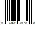 Barcode Image for UPC code 003631288700