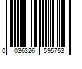 Barcode Image for UPC code 0036326595753